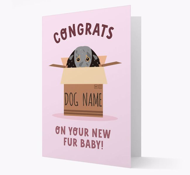 Congrats On Your New Fur Baby: Personalised {breedFullName} Card